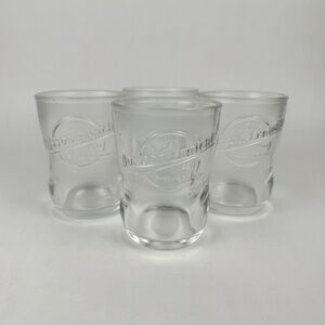 Vintage Boisson Fraiche French Saveur du Jour Short Soda Fountain Glasses Set/6